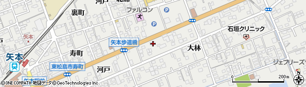 宮城県東松島市矢本北浦29周辺の地図