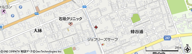 宮城県東松島市矢本蜂谷浦6周辺の地図