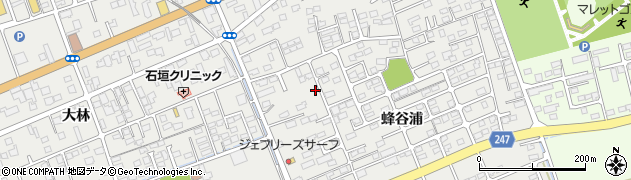 宮城県東松島市矢本蜂谷浦57周辺の地図