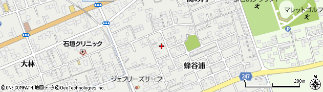 宮城県東松島市矢本蜂谷浦72周辺の地図