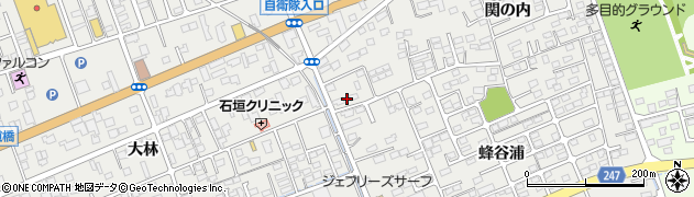 宮城県東松島市矢本蜂谷浦1周辺の地図