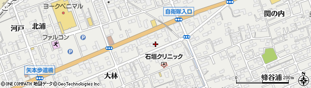 宮城県東松島市矢本北浦6周辺の地図