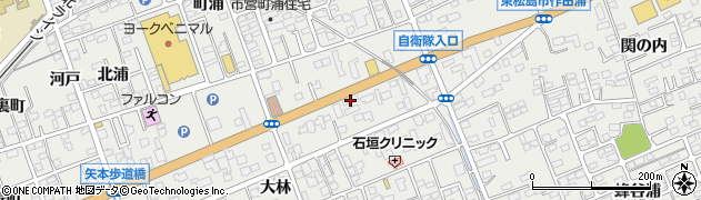 宮城県東松島市矢本北浦8周辺の地図