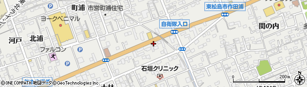 宮城県東松島市矢本北浦5周辺の地図