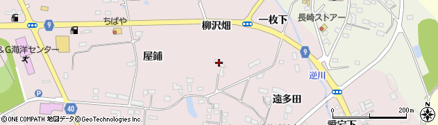 宮城県大郷町（黒川郡）中村（柳沢畑）周辺の地図