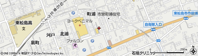 宮城県東松島市矢本北浦305周辺の地図