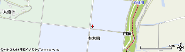 宮城県富谷市三ノ関（本木東）周辺の地図