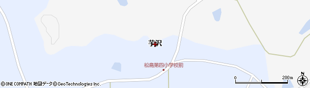 宮城県松島町（宮城郡）北小泉（芋沢）周辺の地図