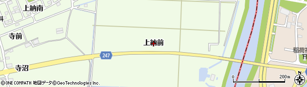 宮城県東松島市大曲（上納前）周辺の地図