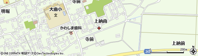 宮城県東松島市大曲上納南100周辺の地図
