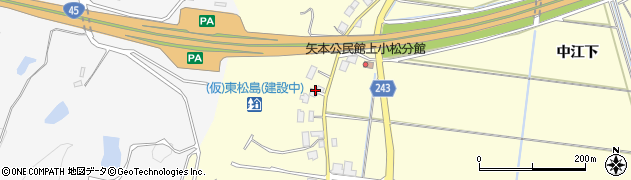 宮城県東松島市小松（上二間堀）周辺の地図