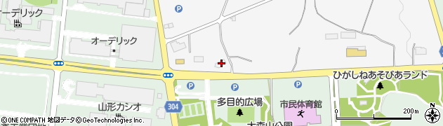 龍上海 東根店周辺の地図