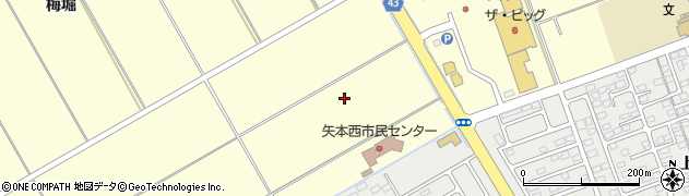 宮城県東松島市小松向田周辺の地図