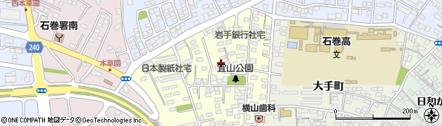宮城県石巻市宜山町周辺の地図