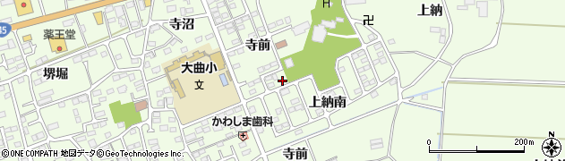 宮城県東松島市大曲上納南6周辺の地図