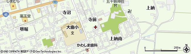 宮城県東松島市大曲上納南13周辺の地図