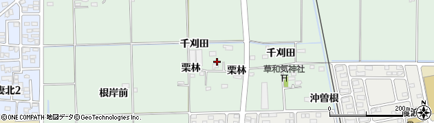 宮城県石巻市渡波（栗林）周辺の地図