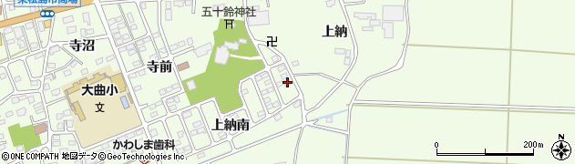 宮城県東松島市大曲上納南85周辺の地図