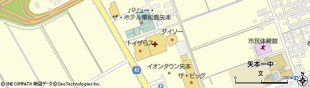 サンデー矢本店周辺の地図