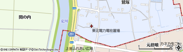 宮城県東松島市赤井鷲塚97周辺の地図