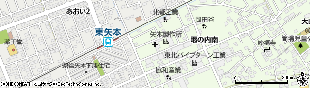 株式会社矢本製作所周辺の地図