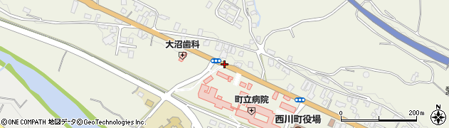 町立病院前周辺の地図