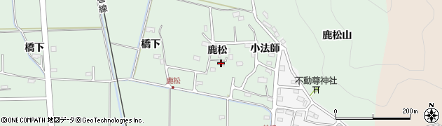 宮城県石巻市渡波鹿松40周辺の地図