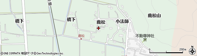 宮城県石巻市渡波鹿松39周辺の地図
