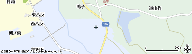 宮城県大郷町（黒川郡）味明（熊野堂）周辺の地図