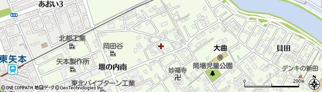 宮城県東松島市大曲筒場134周辺の地図