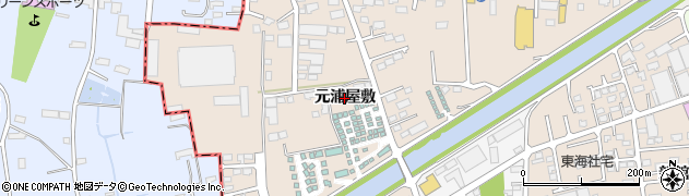 宮城県石巻市門脇（元浦屋敷）周辺の地図