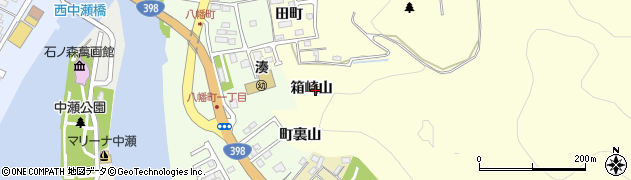 宮城県石巻市湊（箱崎山）周辺の地図