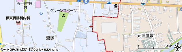宮城県東松島市赤井鷲塚17周辺の地図