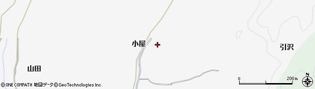 宮城県東松島市新田小屋周辺の地図