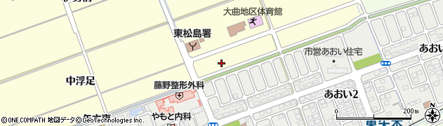 宮城県東松島市小松下浮足周辺の地図