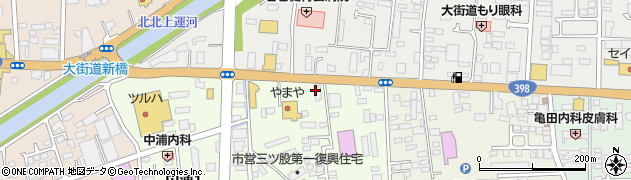 しんきん　大街道支店周辺の地図