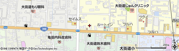 アピア大街道店周辺の地図