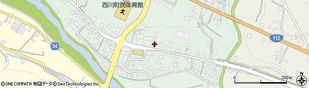 間沢郵便局周辺の地図