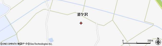 宮城県松島町（宮城郡）竹谷（釜ケ沢）周辺の地図