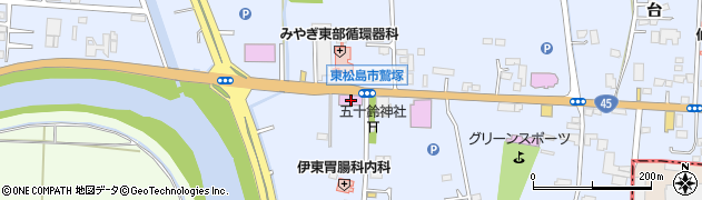 宮城県東松島市赤井鷲塚71周辺の地図