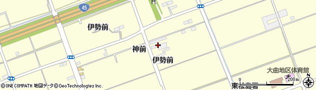 宮城県東松島市小松伊勢前周辺の地図