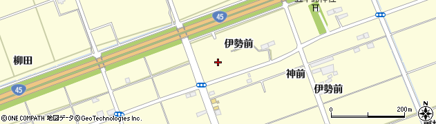 宮城県東松島市小松伊勢前2周辺の地図