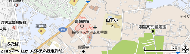 宮城県石巻市山下町周辺の地図