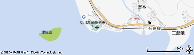女川観光ホテル周辺の地図