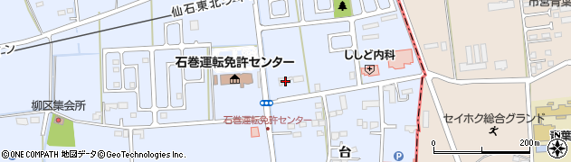 宮城県東松島市赤井南一179周辺の地図