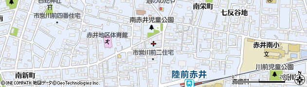 宮城県東松島市赤井川前二251周辺の地図
