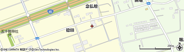 東松島市　矢本東市民センター周辺の地図