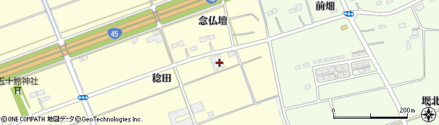 宮城県東松島市小松稔田60-1周辺の地図