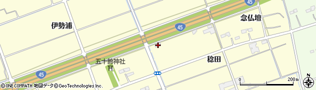 宮城県東松島市小松稔田2周辺の地図