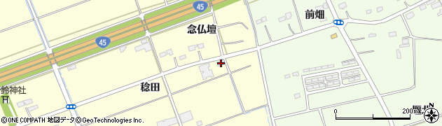 宮城県東松島市小松稔田58周辺の地図